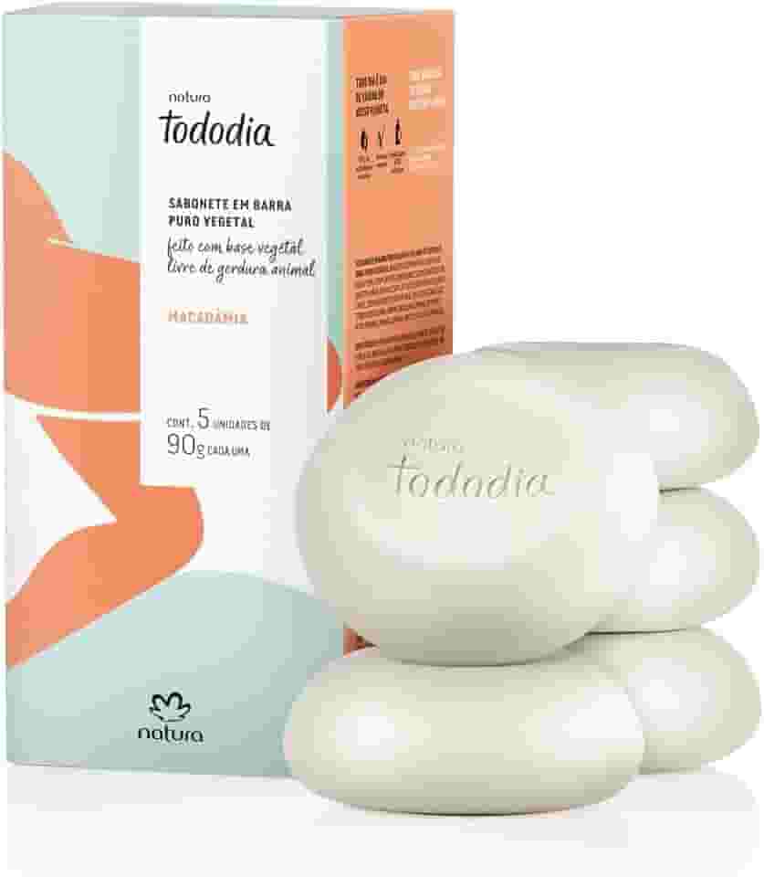 Sabonete Natura Macadâmia TodoDia Puro Vegetal