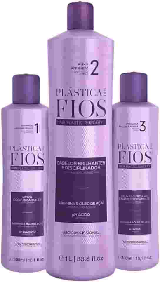 Cadiveu Plástica dos Fios Passo 2 Selagem Térmica 1L - Shampoo e Máscara 300ml