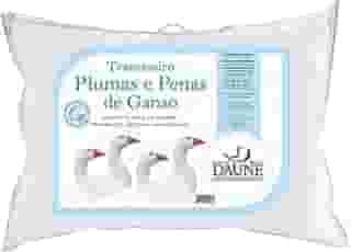 Travesseiro Daune 30% Penas e 70% Plumas de Ganso 50x70cm