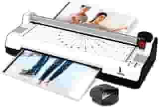 Plastificadora Laminadora Refiladora 5x1 A4 Documentos Cartões 220V Lorben