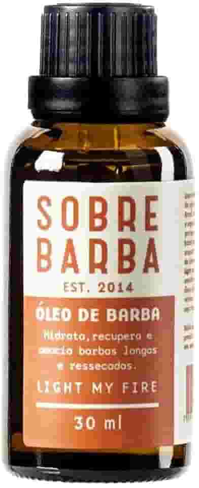 Óleo de Barba - Light My Fire 30Ml, Sobrebarba, Laranja, 30 Ml