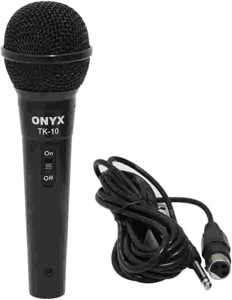 Microfone Dinâmico com Fio TK 10 Onyx