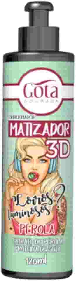 Matizador 3D Perola Linha 120 Ml, GOTA DOURADA
