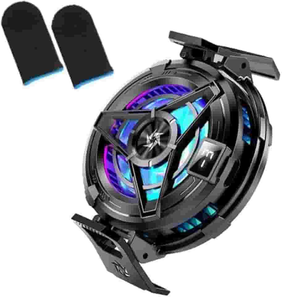 Cooler Profissional Gamer Celular Sl-17 (android/iphone) + 1 Par De Luvas Gamer