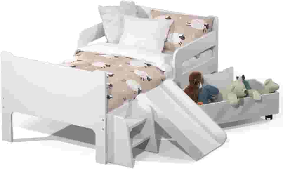 Mini Cama Infantil Montessoriana Sonho Kid's Branca
