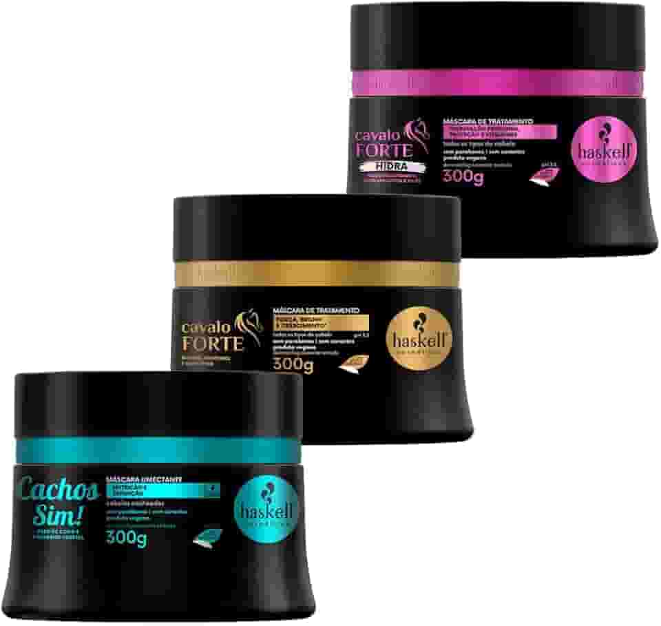 Cronograma Capilar Cabelos Cacheados 300g