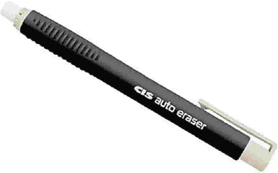 Caneta Borracha Auto Eraser CIS, Preto