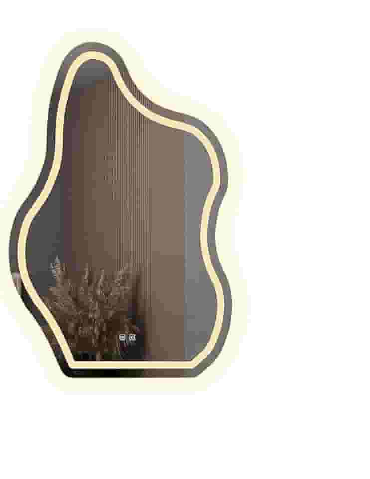 Espelho LED 3 Cores Banheiro Organico Touch c/Desembaçador 110V