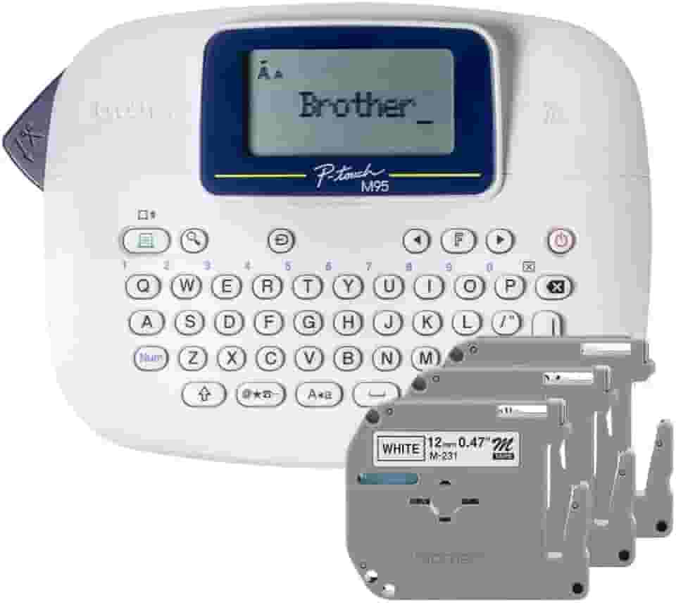 ROTULADOR ELETRONICO BRANCO PTM95 COM 3 FITAS