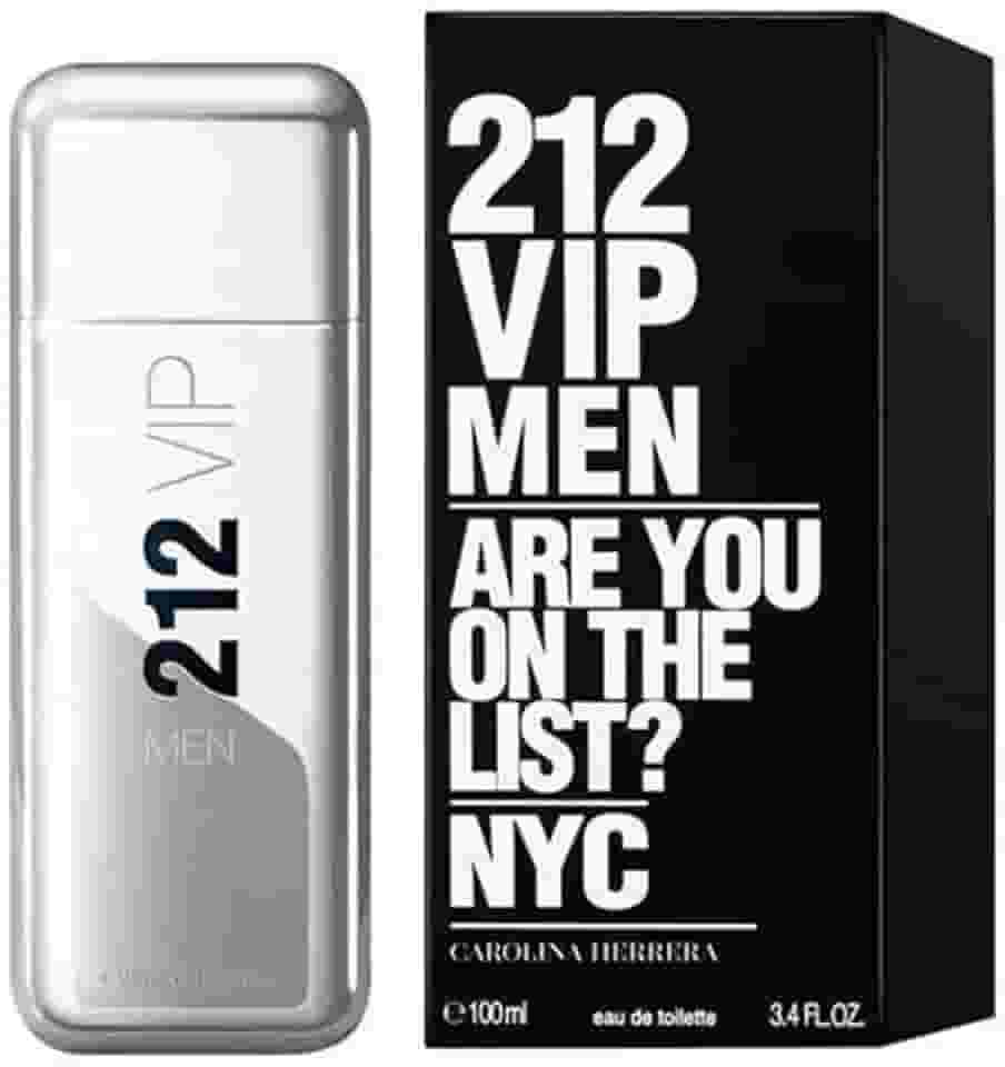 212 Vip Men Carolina Herrera - Perfume Masculino - Eau de Toilette - 100ml, Carolina Herrera