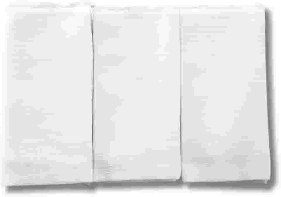 Kit 3 Panos de Boca Brancos para Bordar e Pintar – 100% Algodão 34x40cm – Com Faixa para Personalização – Acabamento Festonê – Liso e Macio para Bebê