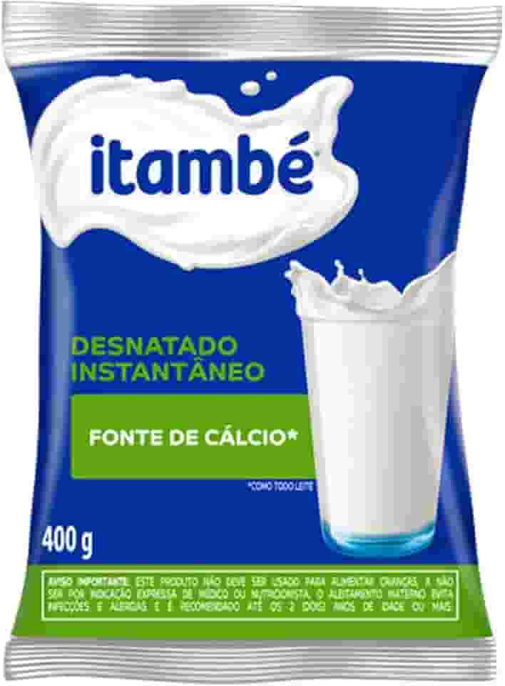 Leite Em Pó Desnatado Instantâneo 400g Itambé