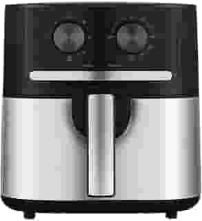 Fritadeira Air Fryer 5,5L Cyclone Preto e Inox Midea
