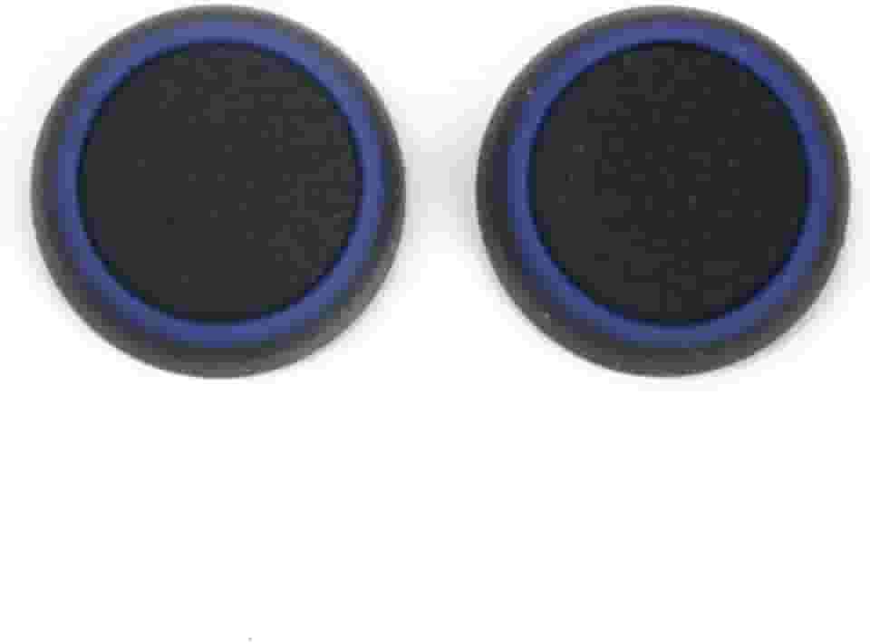 Capa de silicone para polegar com 2 lotes para controle de Xbox One, Xbox 360, PS4, PS3, PS2 - Azul