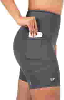 Conjunto Top Com Bojo Short Run Com Bolso Academia Caminhada