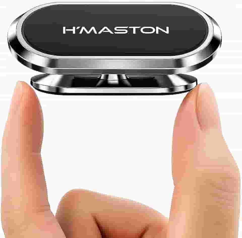 Suporte Magnético para Celular com Imã Forte 360° Para Carro Mesa ou Painel Universal Preto