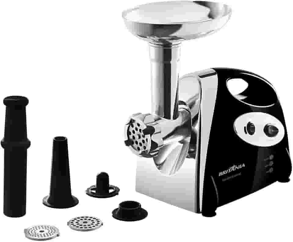 Moedor de carne, 350W, Preto, 220v, Britânia