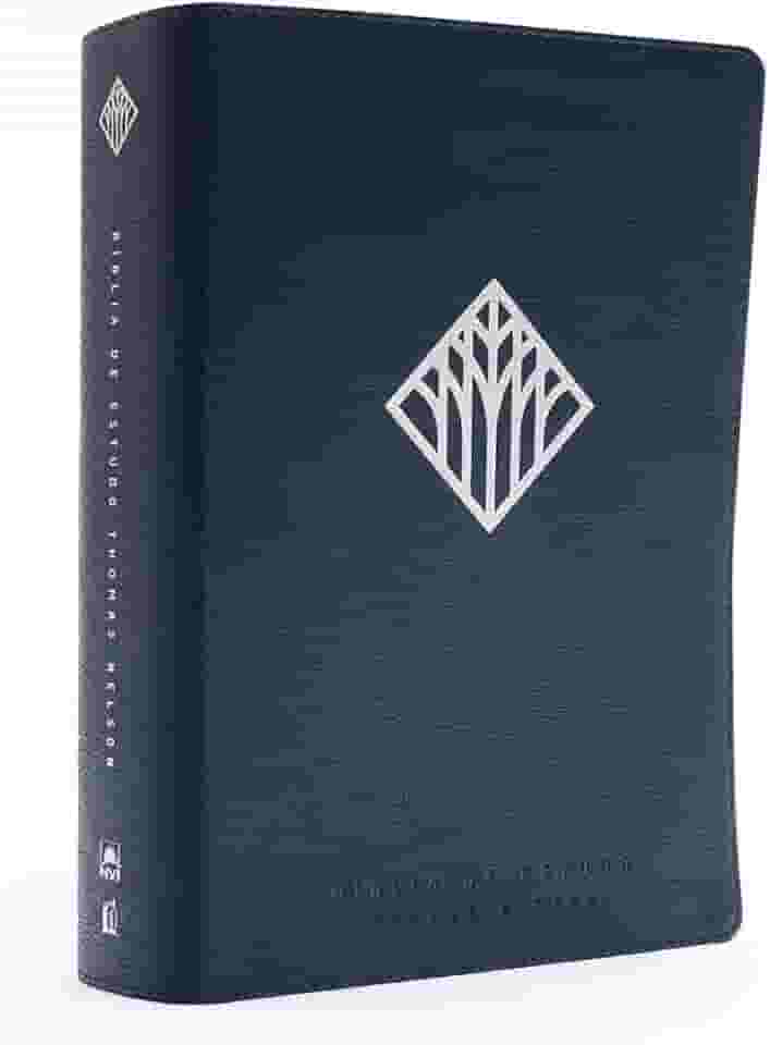 Bíblia De Estudo Thomas Nelson - Azul, Português