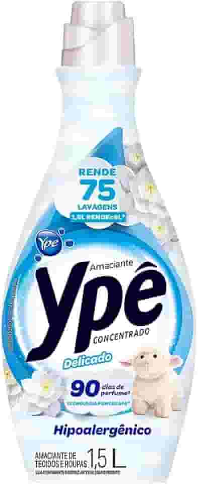 Ypê Amaciante Concentrado Delicado 1,5L
