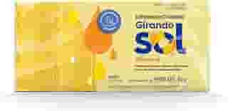 Sabão Em Barra Glicerina Girando Sol 1Kg, Sabão Glicerinado Em Barra Multiuso, Amarelo, Com Pura Glicerina, Rende E Dura Mais, Sua Casa Merece O Melhor Cuidado, Contém 5 Unidades De 200G