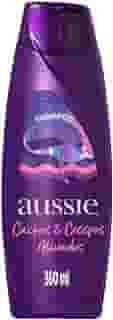 Aussie Cachos e Crespos Ativados Óleo de Coco e de Jojoba Shampoo 360 ml