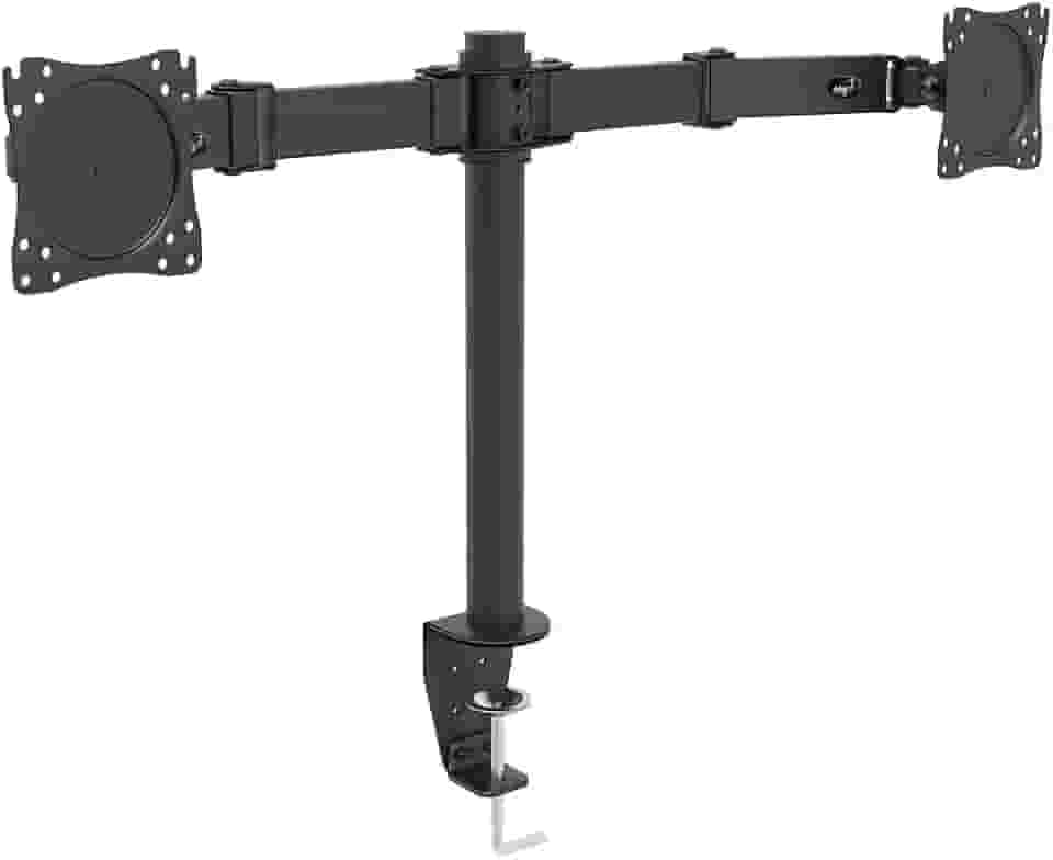 ELG F50X2 - Suporte Multiarticulado de Mesa Tipo Torre Para 2 Monitores de 14" a 27"