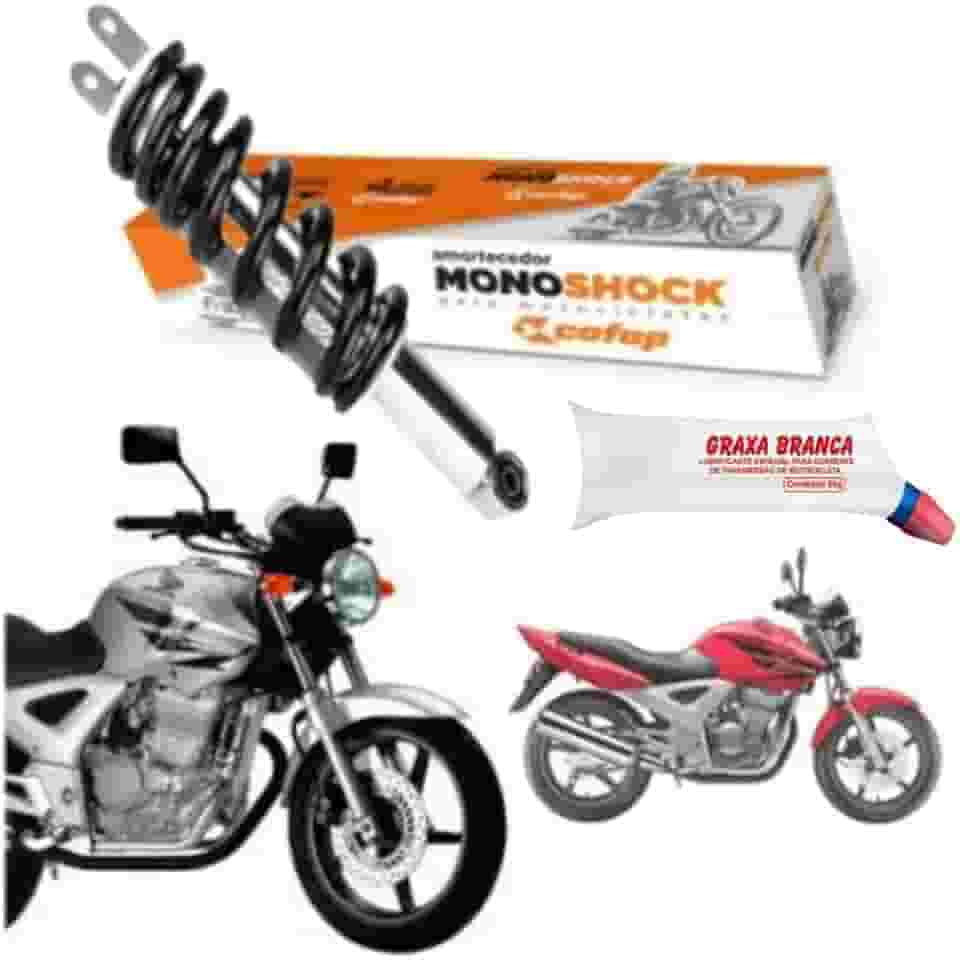 Combo Amortecedor Prolink Monoshock Cbx 250 Twister 2001 A 2008 Original Cofap e Graxa