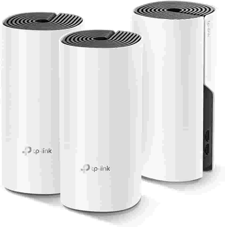 KIT ROTEADOR WI-FI MESH TP-LINK DECO M4 GIGABIT DUAL-BAND AC1200 3 UNIDADES