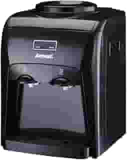 Amvox Bebedouro Elétrico de Água Natural e Gelada ABB 240 Black Bivolt para galão