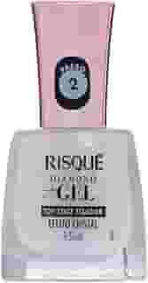 Risqué Top Coat Fixador Efeito Cristal Diamond Gel 9,5ml