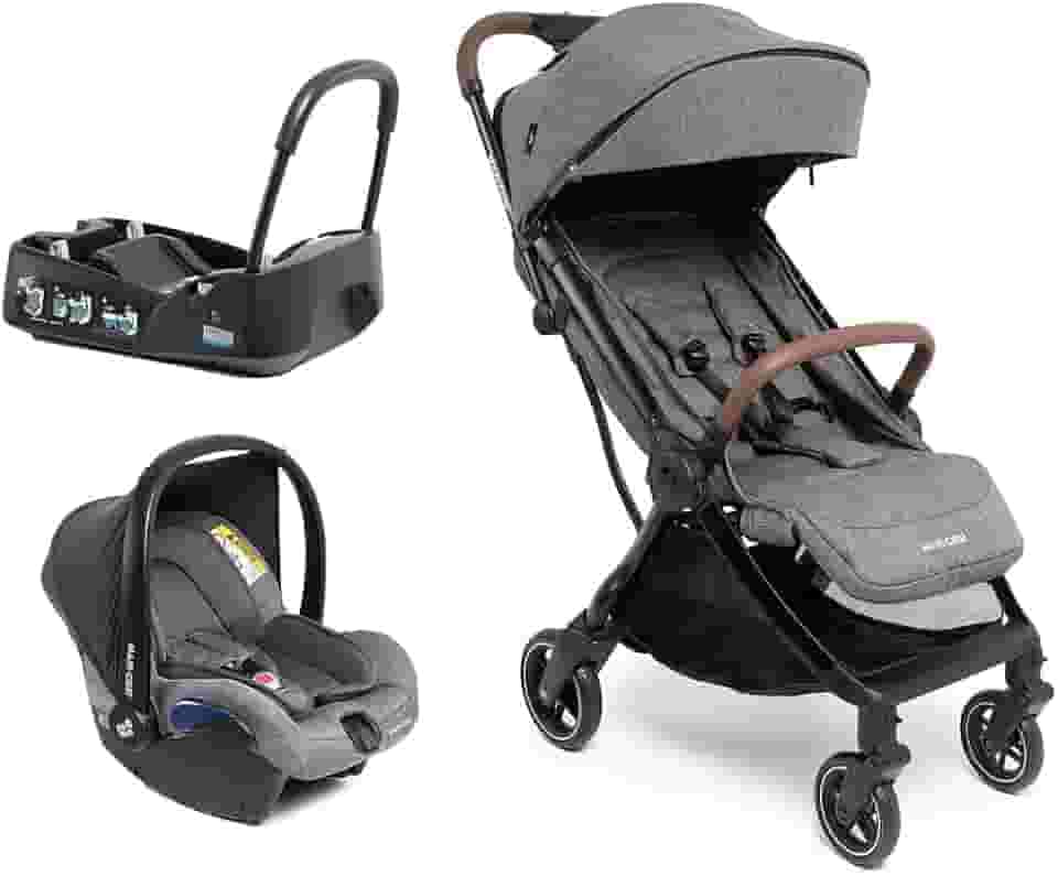 Travel System Maxi-Cosi, Eva³, Select Grey