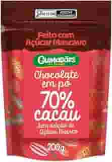 Chocolate em Pó 70% Cacau com Açucar Mascavo 200g