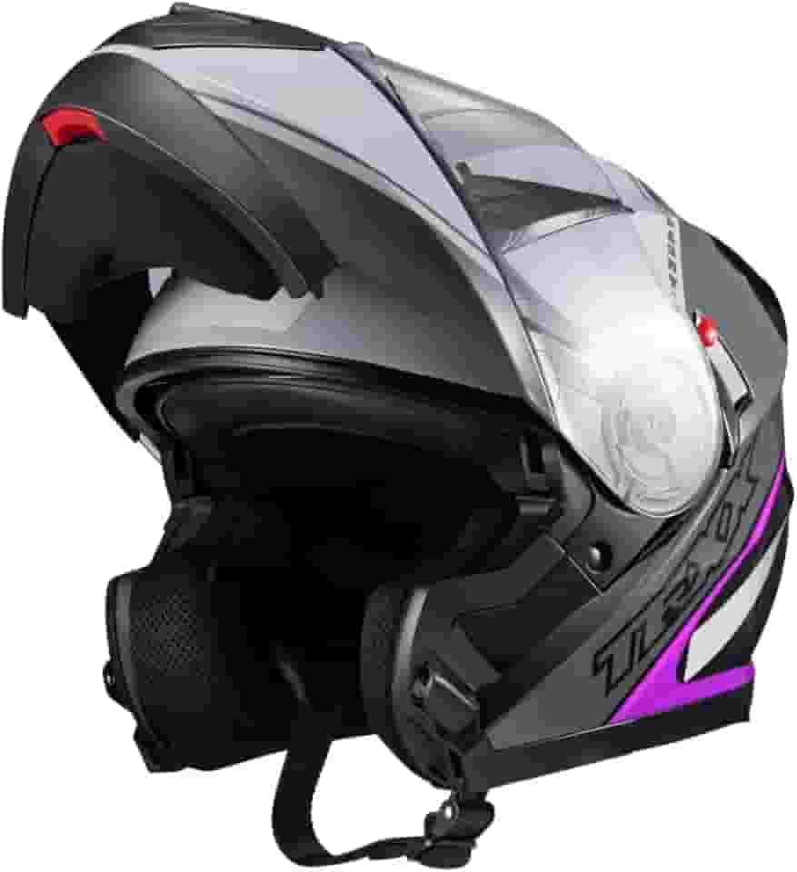 Capacete Texx Escamot Gladiator V3 Makan Cinza Rosa 62
