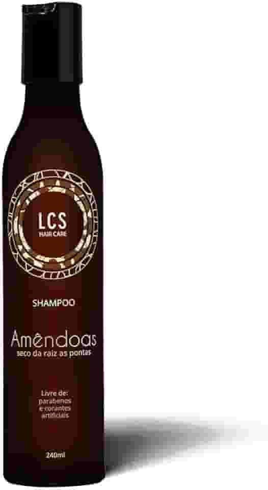 Shampoo Amêndoas Lcs Para Cabelos Ressecados 240Ml