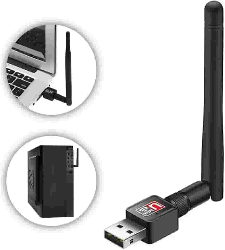 Adaptador Wifi Receptor Wireless 1200mbps Usb Pc E Notebook