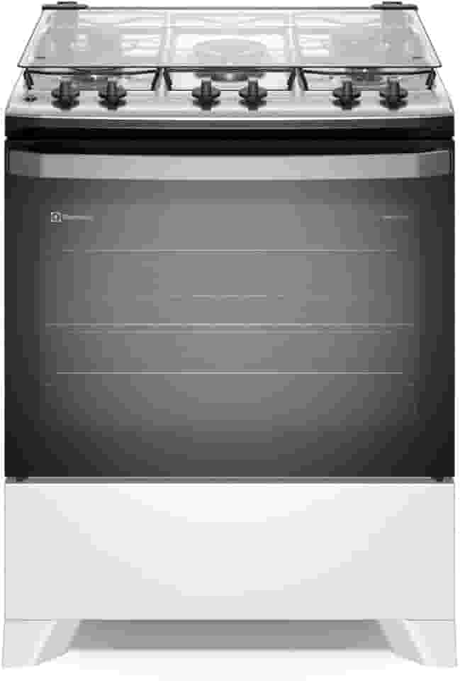 Fogão Electrolux 5 bocas Efficient com PerfectCook Branco FE5IB