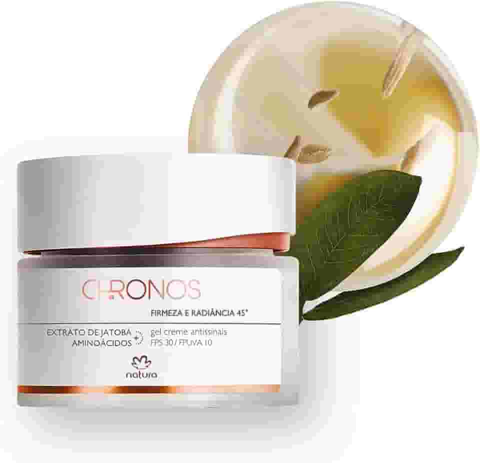 Gel Creme Antissinais 45+ Dia Firmeza e Radiância Chronos - 40g