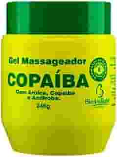 Gel Massageador de Copaíba Arnica e Andiroba, 240g, Bio Instinto