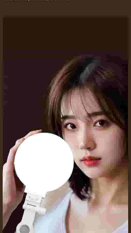 Luz de preenchimento, circular branca, ajustável em três cores, 100 contas de LED, adequada para tirar fotos, assistir a vídeos, transmissão ao vivo em telefones celulares, etc