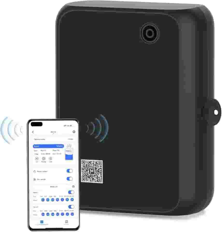 Difusor de aroma eletrico profissional 500ml conexao celular c/chave 600m2 (Preto)