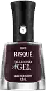 Risqué Esmalte Diamond Gel Calda De Blueberry Cremoso 9 5 Ml