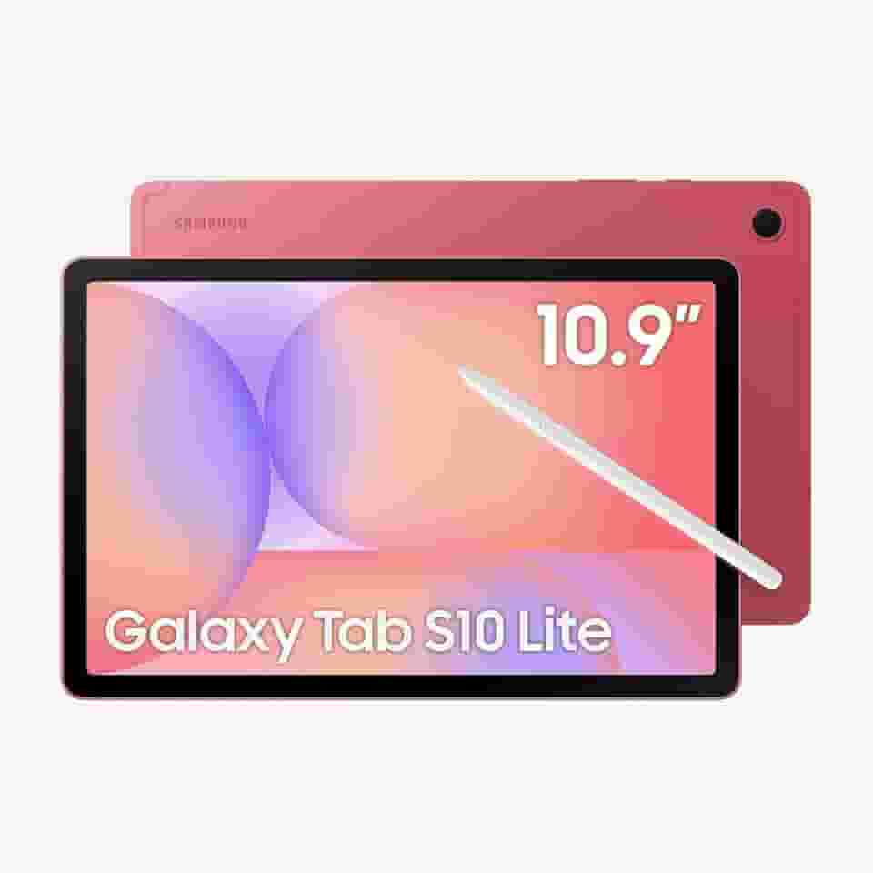 Galaxy Tab S10 Lite, 128GB, Tela 10.9", WIFI, Vermelho