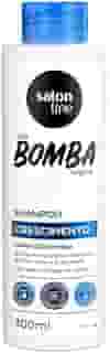 Salon Line, Shampoo, SOS Bomba, Crescimento, Reparação e Força - Todos os Tipos de Cabelos, 300 ml