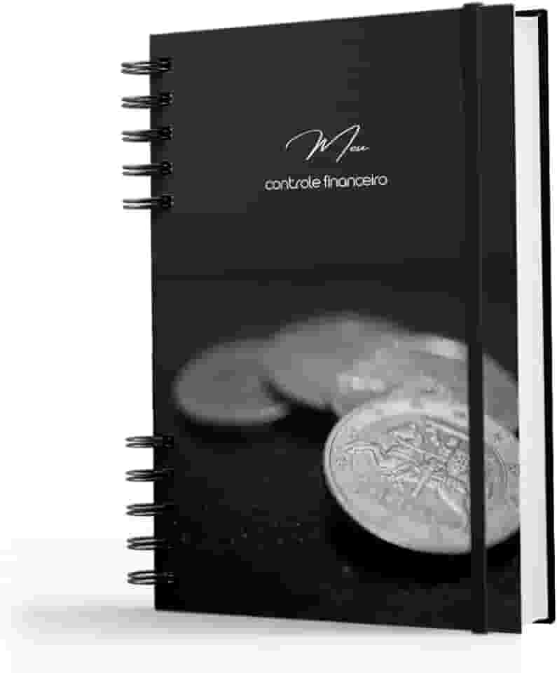 Caderno Meu Controle Financeiro - Contas Organizadas