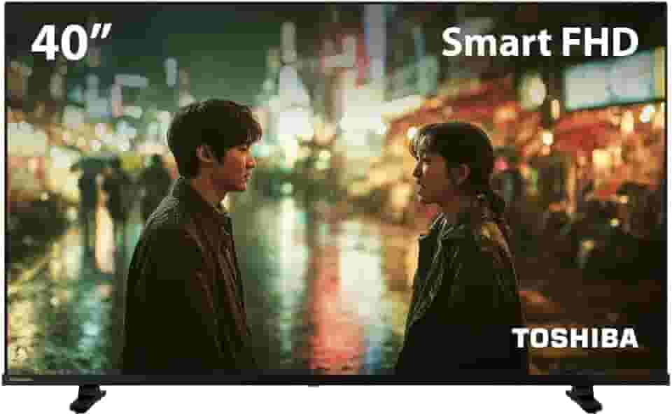 Smart TV DLED 40" Full HD Toshiba 40V35MS VIDAA 2 HDMI 2 USB Wi-Fi