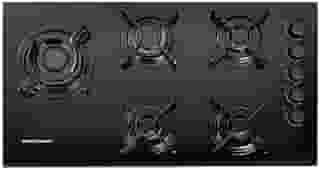 Cooktop 5 bocas Brastemp com quadrichama e acendimento automático - BDD85AE BIVOLT