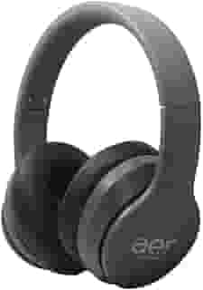 Fone de Ouvido Over-Ear sem fio, Bluetooth, Autonomia 48* horas, Cancelamento de Ruído Ativo (ANC), Cinza Espacial, AERTUNE, AER10SG, AER by Geonav, Grande