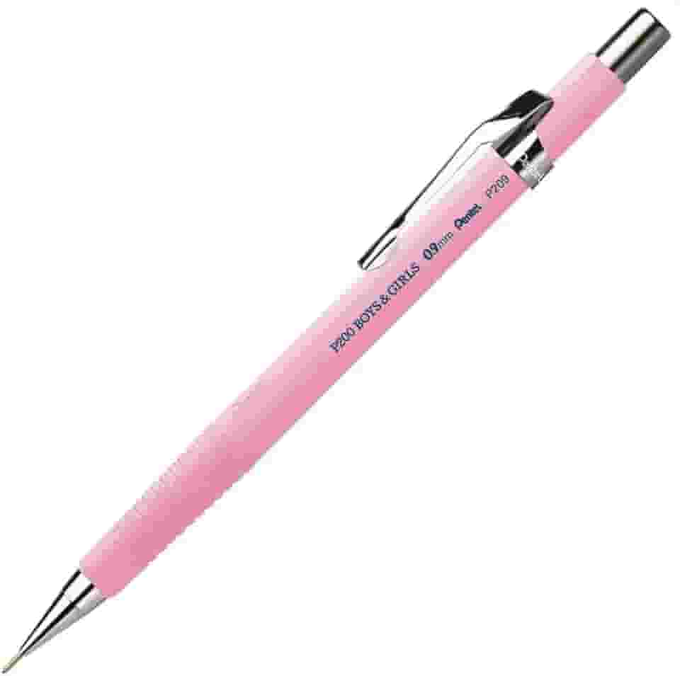 Pentel Lapiseira Boy&Girls 0.9mm Rosa Claro SM/P209-LP