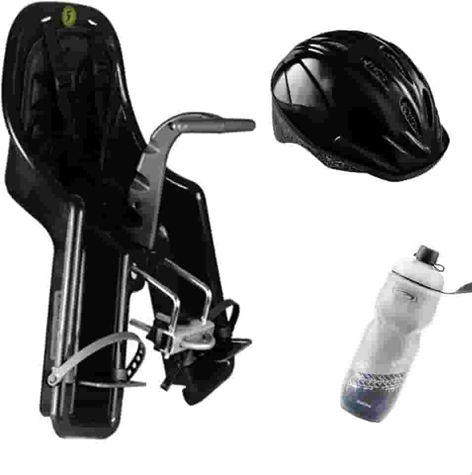 Cadeirinha Dianteira Refactor Baby Bike Bicicleta Criança Preta