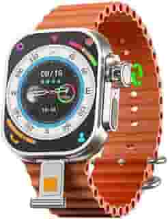 Smartwatch Horizon Pro 4G/5G AMOLED, Câmera Rotativa, NFC, 16GB + 2GB RAM (Laranja)